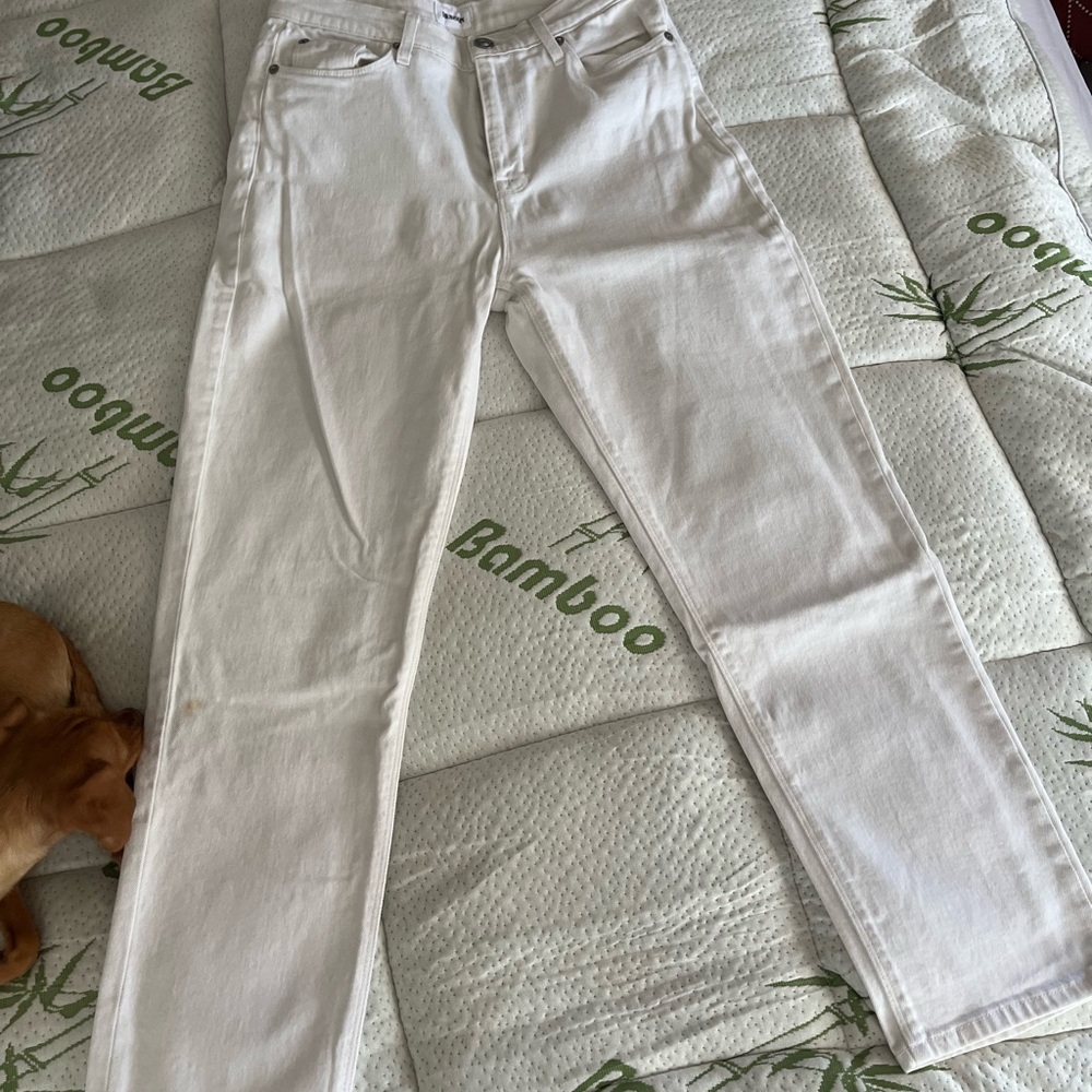 Hudson Zoeey Highrise Straight Crop Jeans